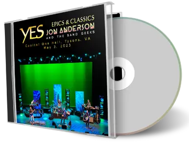 Artwork Cover of Jon Anderson And The Band Geek 2023-05-03 CD Tysons Audience