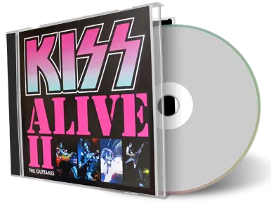 Artwork Cover of Kiss Compilation CD Alive 2 Outtakes Soundboard