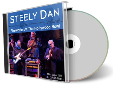 Artwork Cover of Steely Dan 2016-06-18 CD Hollywood Soundboard