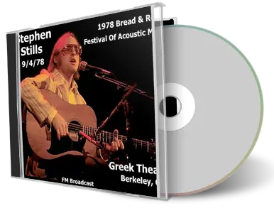 Artwork Cover of Stephen Stills 1978-09-04 CD Berkeley Soundboard