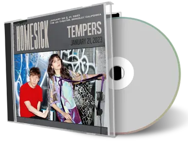 Artwork Cover of Tempers 2023-01-21 CD Berkeley Audience
