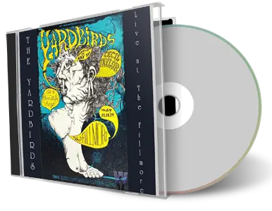 Artwork Cover of The Yardbirds Compilation CD Fillmore West 1968 Audience