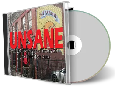 Artwork Cover of Unsane 2003-10-16 CD Denver Audience