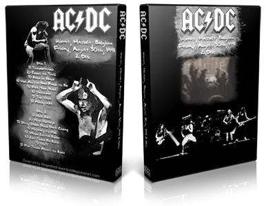 Artwork Cover of ACDC 1991-08-30 DVD Hasselt Audience