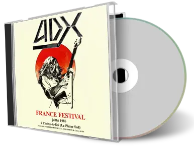 Artwork Cover of Adx 1985-07-06 CD Choisy-le-Roi Audience