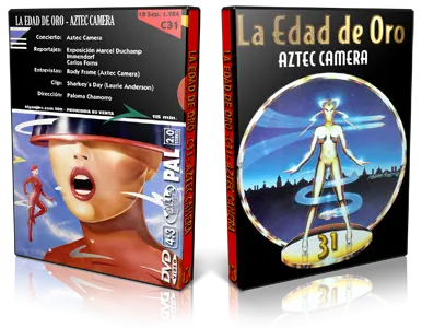 Artwork Cover of Aztec Camera 1984-09-18 DVD Madrid Proshot
