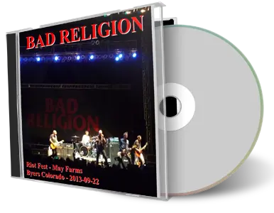 Artwork Cover of Bad Religion 2013-09-22 CD Byers Audience