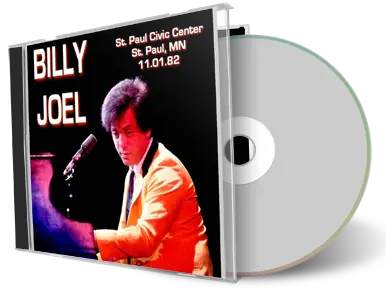 Artwork Cover of Billy Joel 1982-11-01 CD St Paul Audience