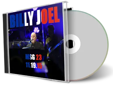 Artwork Cover of Billy Joel 2015-11-19 CD New York Audience