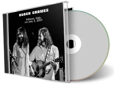 Artwork Cover of Black Crowes 2013-07-03 CD Milano Audience