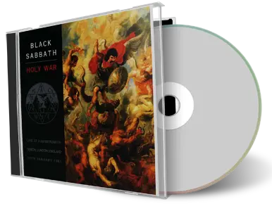 Artwork Cover of Black Sabbath 1981-01-20 CD London Audience