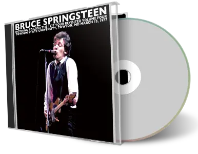 Artwork Cover of Bruce Springsteen 1977-03-13 CD Towson Audience