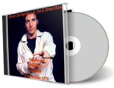 Artwork Cover of Bruce Springsteen 1978-11-08 CD Montreal Audience