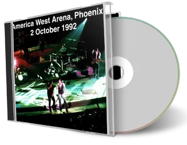 Artwork Cover of Bruce Springsteen 1992-10-02 CD Phoenix Audience