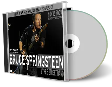Artwork Cover of Bruce Springsteen 2009-11-18 CD Nashville Soundboard