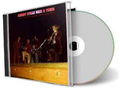 Artwork Cover of CSNY Compilation CD December 1969 Soundboard