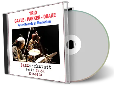 Artwork Cover of Charles Gayle 2014-05-23 CD Peitz Soundboard