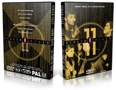Artwork Cover of China Crisis 1984-01-05 DVD Madrid Audience