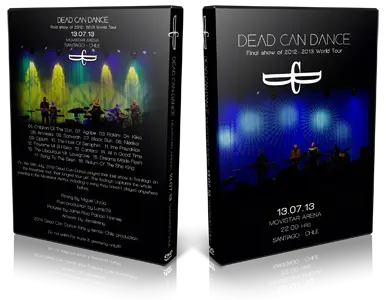 Artwork Cover of Dead Can Dance 2013-07-13 DVD Santiago Audience
