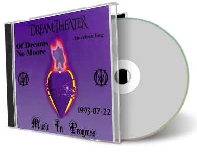 Artwork Cover of Dream Theater 1993-07-22 CD New York City Soundboard