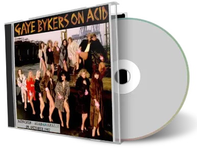 Artwork Cover of Gaye Bykers on Acid 1987-10-09 CD Munich Audience