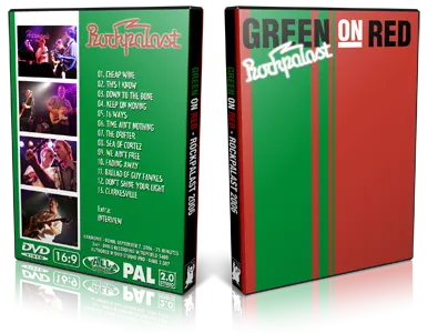 Artwork Cover of Green on Red 2006-09-07 DVD Bonn Proshot