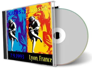 Artwork Cover of Guns N Roses 1993-07-09 CD Lyon Audience