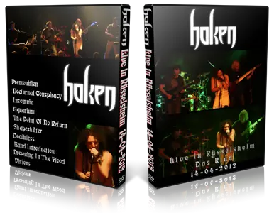 Artwork Cover of Haken 2012-04-14 DVD Ruesselsheim Audience