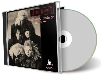 Artwork Cover of Heart 1988-03-07 CD London Audience