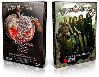 Artwork Cover of Helloween 2011-01-11 DVD Paris Audience