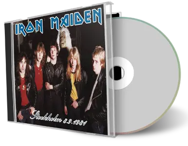 Artwork Cover of Iron Maiden 1981-09-08 CD Stockholm Audience