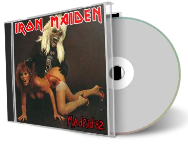 Artwork Cover of Iron Maiden 1982-03-03 CD Madrid Audience