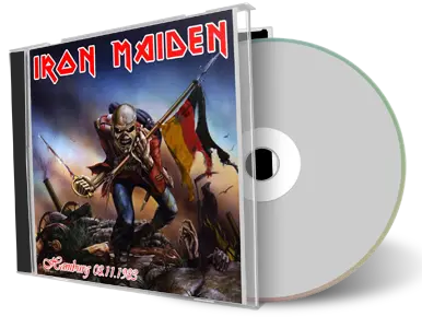 Artwork Cover of Iron Maiden 1983-11-08 CD Halle Audience