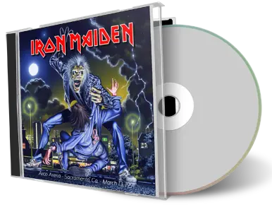 Artwork Cover of Iron Maiden 1991-03-13 CD Sacramento Audience