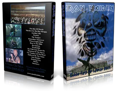 Artwork Cover of Iron Maiden 2005-06-16 DVD Lisboa Audience