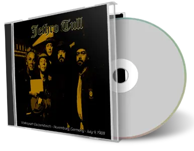 Artwork Cover of Jethro Tull 1988-07-09 CD Nuremburg Audience