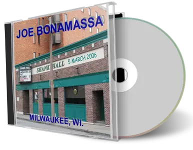 Artwork Cover of Joe Bonamassa 2006-03-05 CD Millwaukee Audience