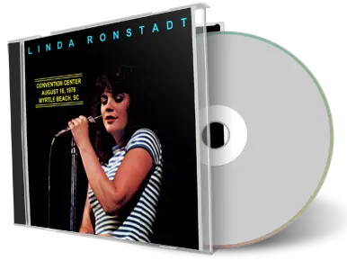 Artwork Cover of Linda Ronstadt 1976-08-16 CD Myrtle Beach Audience