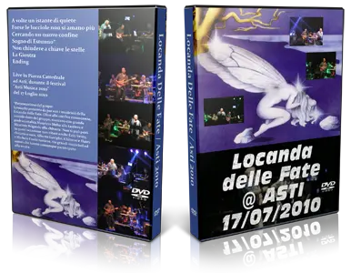 Artwork Cover of Locanda delle Fate 2010-07-17 DVD Asti Audience