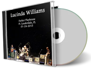 Artwork Cover of Lucinda Williams 2015-01-24 CD Ft Lauderdale Audience