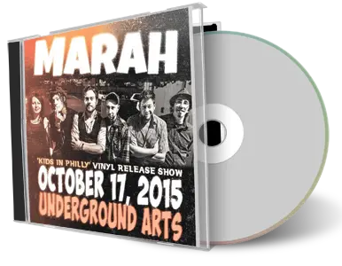 Artwork Cover of Marah 2015-10-17 CD Philadelphia Audience