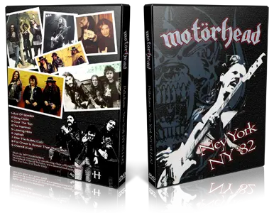 Artwork Cover of Motorhead 1982-05-14 DVD New York City Audience