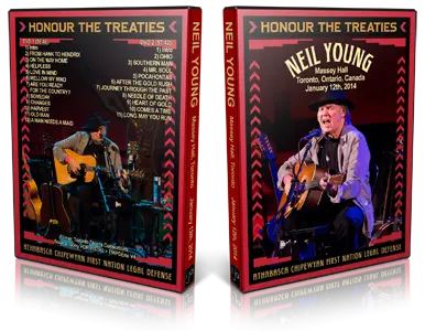 Artwork Cover of Neil Young 2014-01-12 DVD Toronto Audience