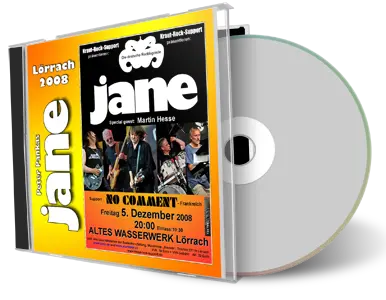 Artwork Cover of Peter Pankas Jane 2008-12-05 CD Loerrach Audience