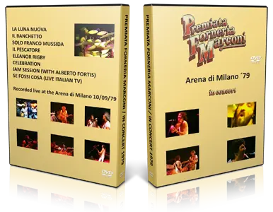 Artwork Cover of Premiata Forneria Marconi 1979-09-10 DVD Milan Audience