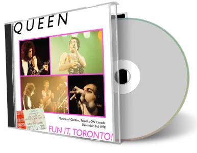 Artwork Cover of Queen 1978-12-03 CD Toronto Audience