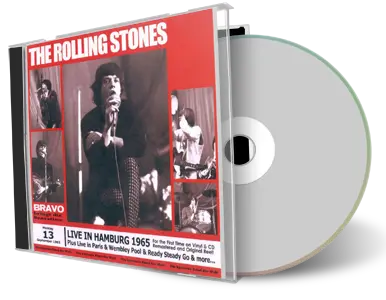Artwork Cover of Rolling Stones 1965-09-13 CD Hamburg Soundboard