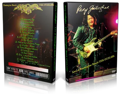 Artwork Cover of Rory Gallagher 1991-03-07 DVD Huntington Beach Audience