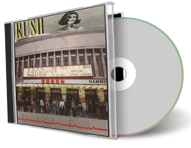 Artwork Cover of Rush 1980-06-05 CD London Audience