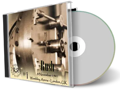 Artwork Cover of Rush 1981-11-04 CD London Audience